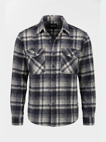 KOROSHI - Ajuste regular Chaqueta de entretiempo en azul