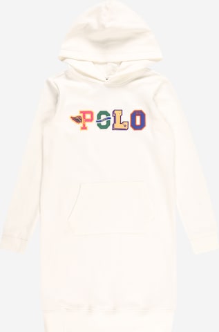 Robe Polo Ralph Lauren en blanc : devant