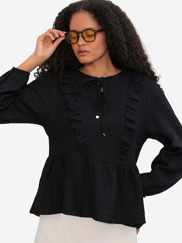 Bigdart Blouse in Zwart