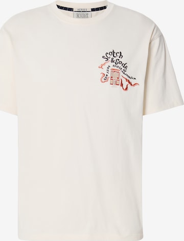 geltona SCOTCH & SODA Marškinėliai 'The 40th Annive': priekis