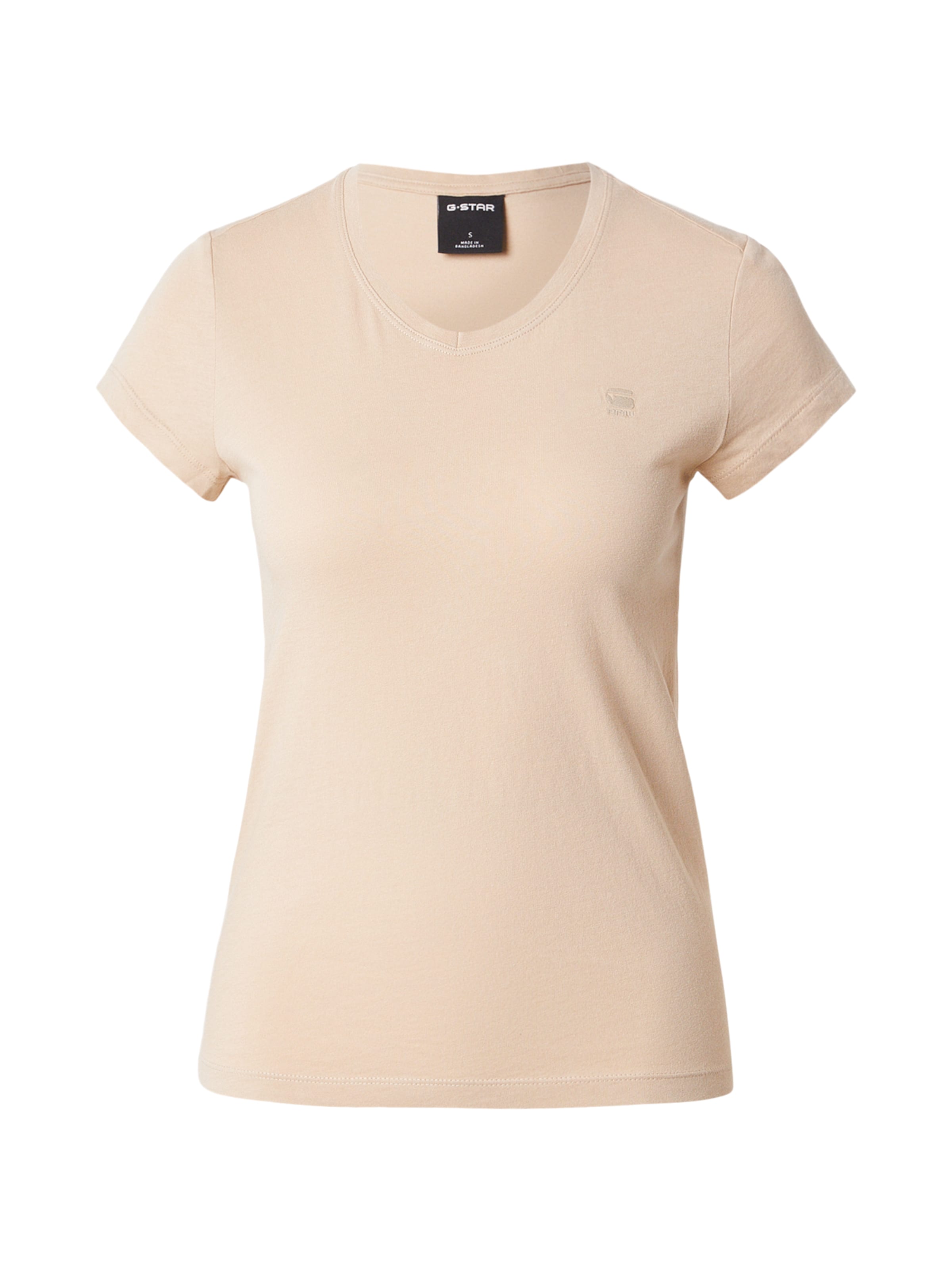 G-STAR Футболка 'Eyben' в Бежевый: спереди