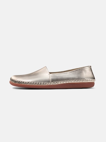 BÄR Classic Flats 'Charlie' in Gold: front