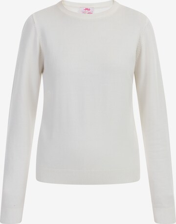 Pull-over MYMO en blanc : devant