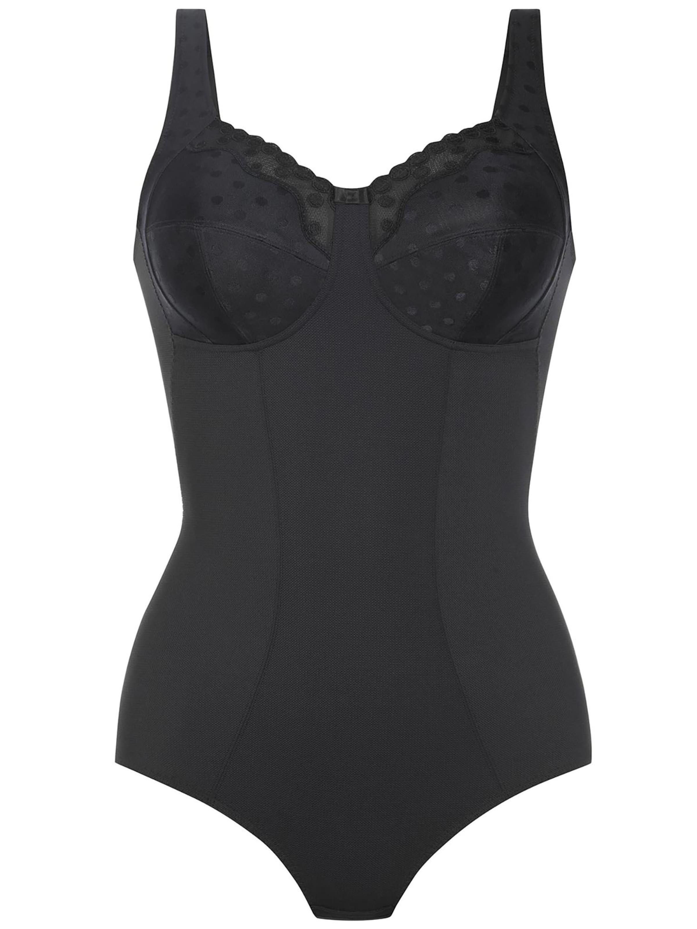 ANITA Corsage 'Airita' in Black: front