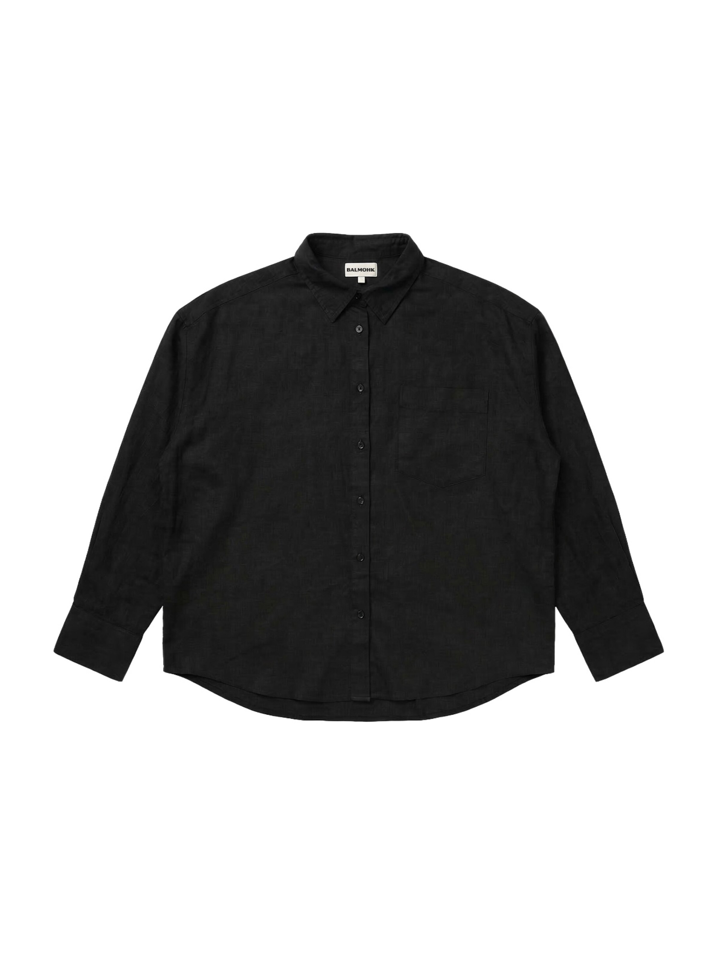 BALMOHK Bluse i sort: forside