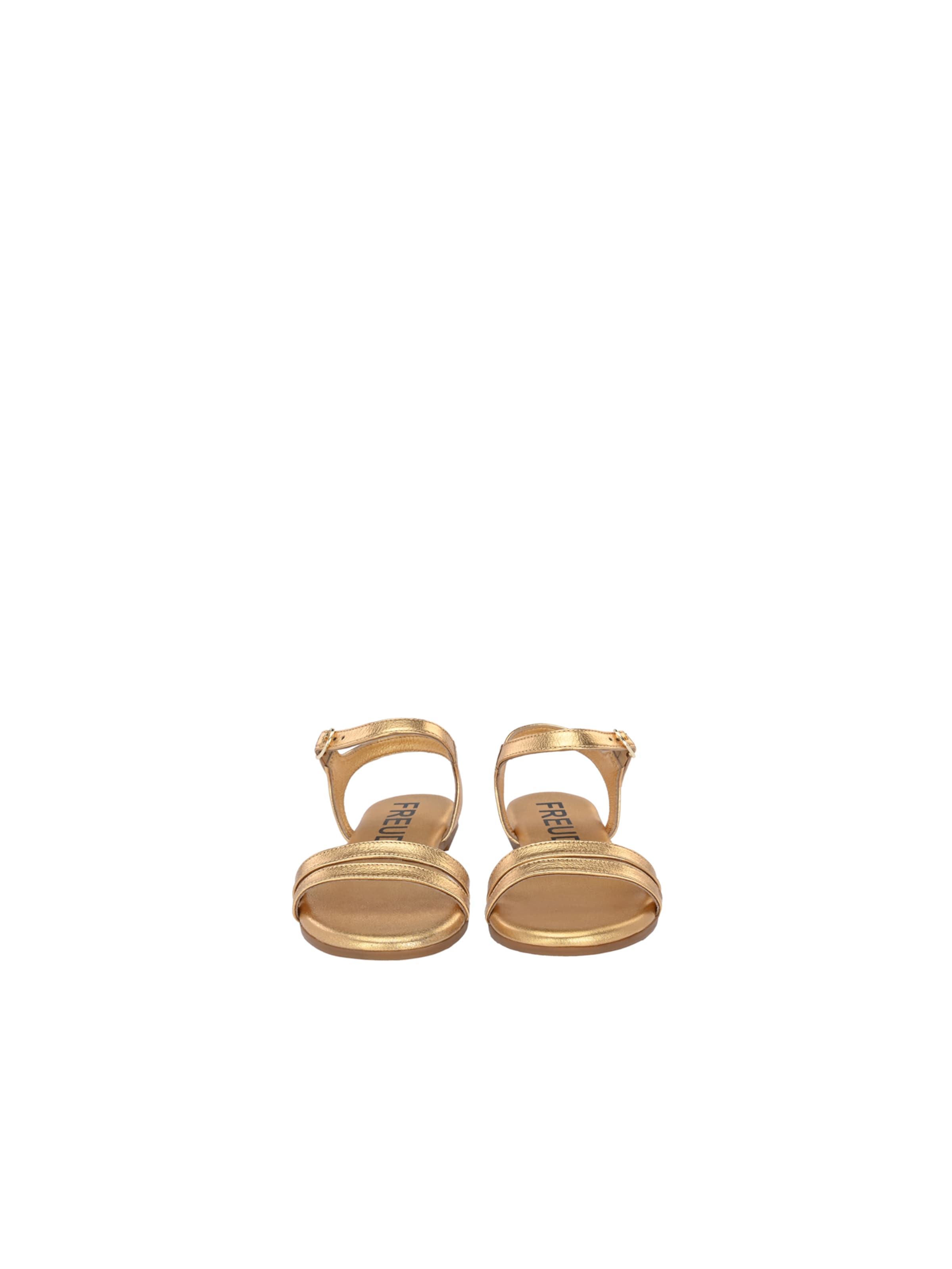 FREUDE Sandalen met riem 'Asti' in Goud