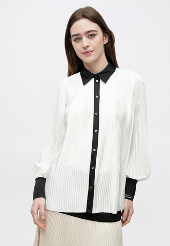 Camicia da donna di Karl Lagerfeld in bianco