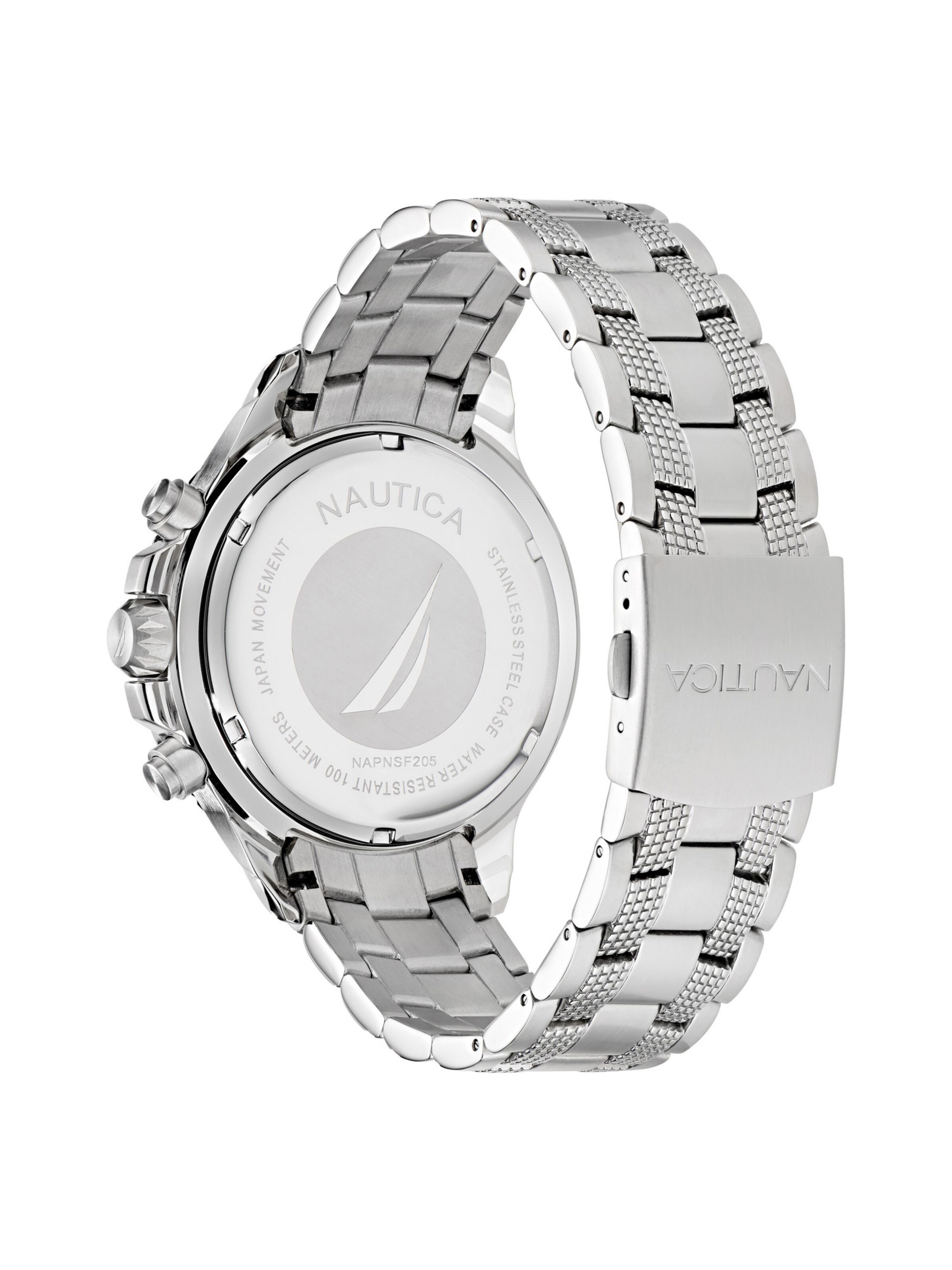 NAUTICA Analogt ur 'Nautica' i sølv