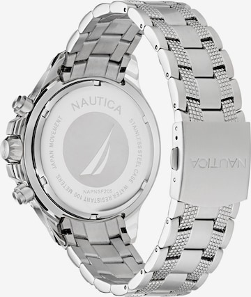 NAUTICA Analoog horloge 'Nautica' in Zilver