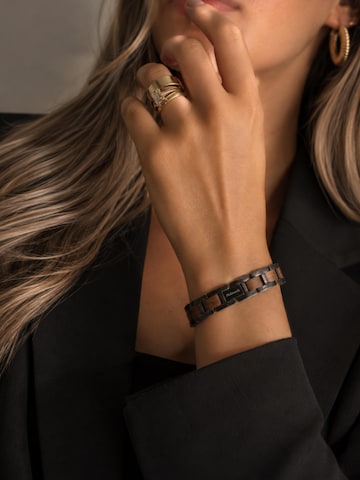 Holzwerk Armband 'MASCHSEE' in Grijs