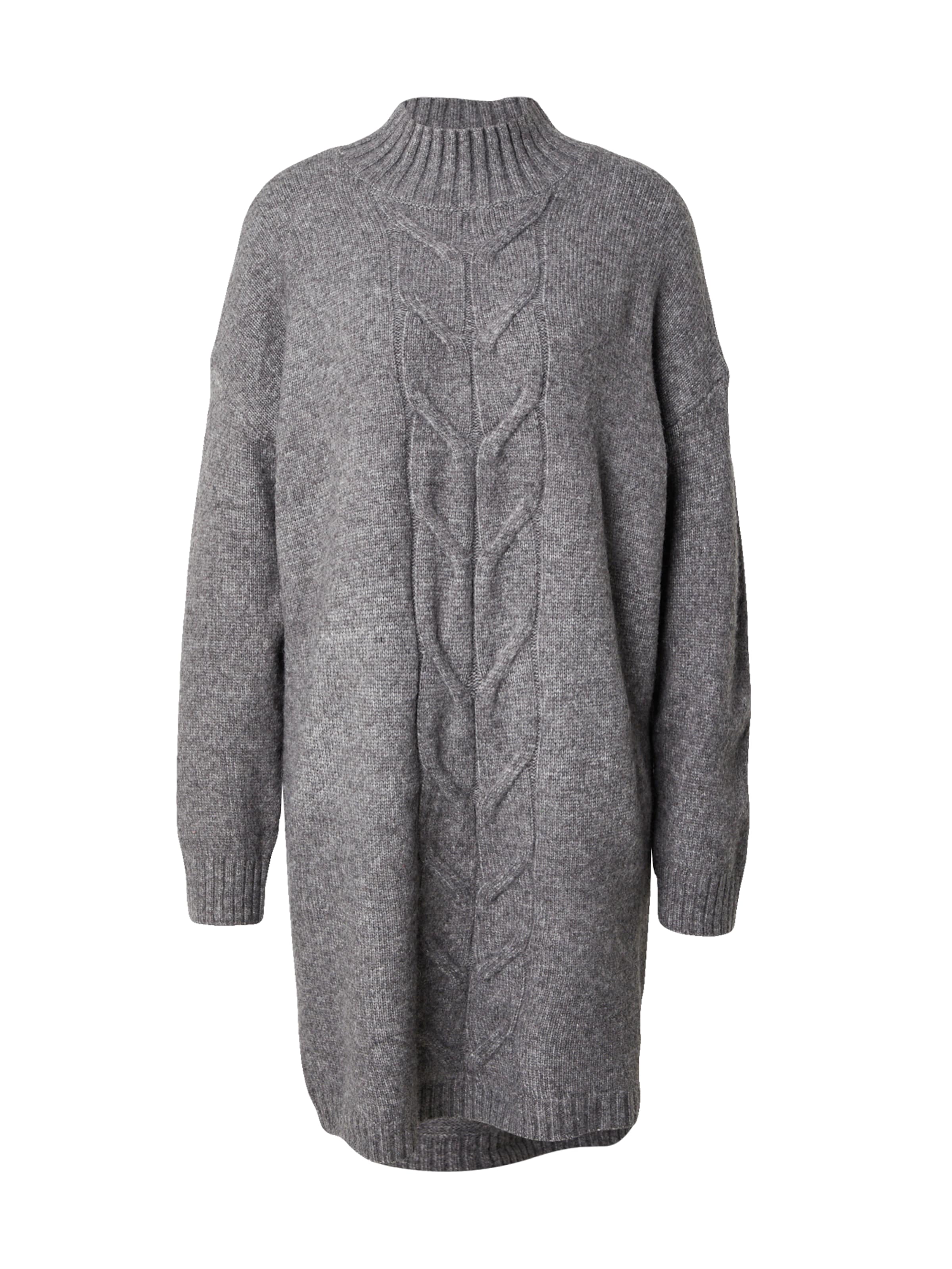 ONLY Knitted dress 'MICA' in Grey: front