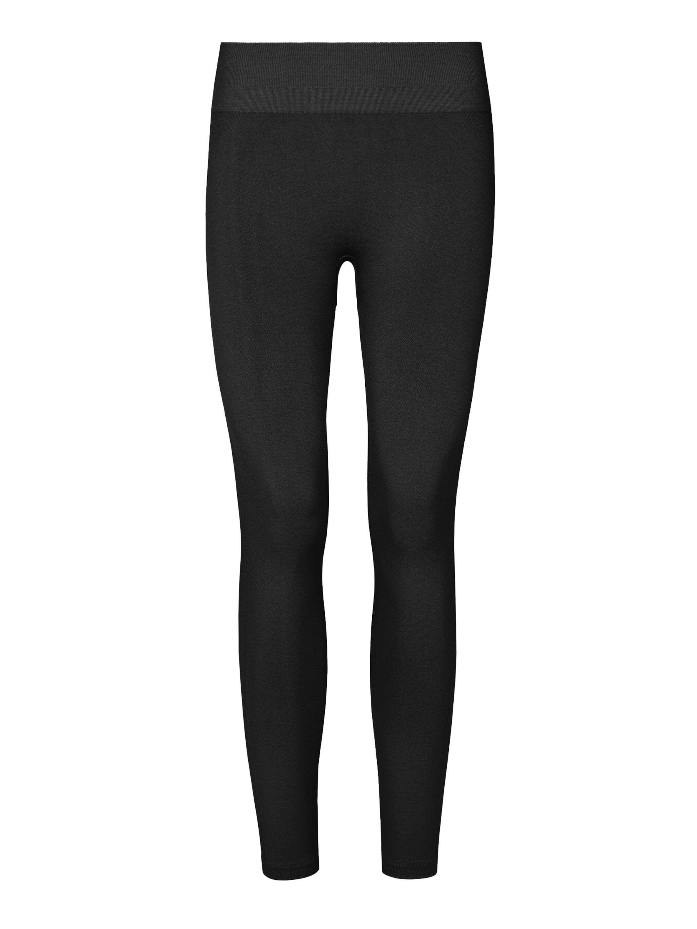 SNOCKS Skinny Sporthose 'Seamless' in Schwarz: Vorderseite