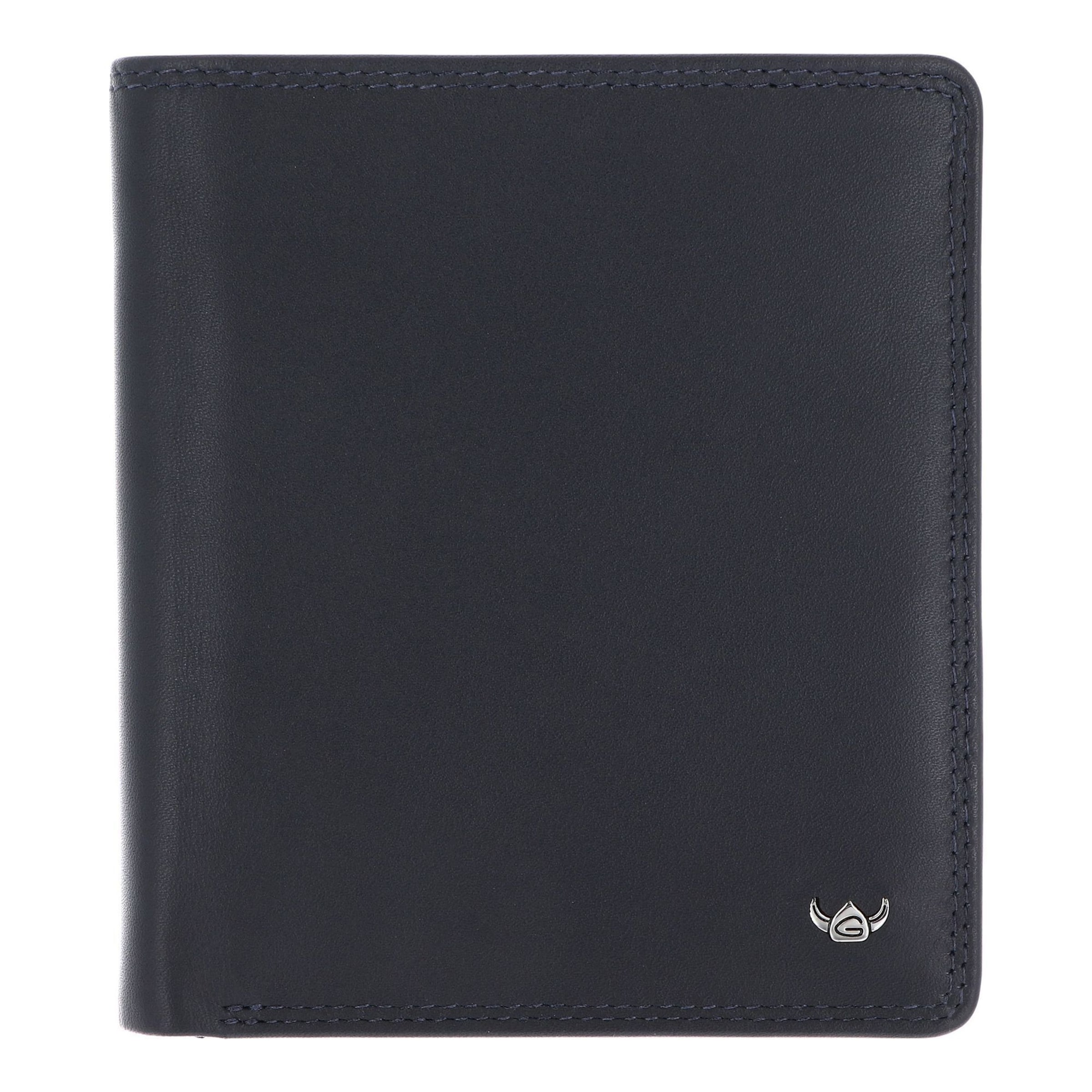 Porte-monnaies 'Polo' GOLDEN HEAD en bleu : devant