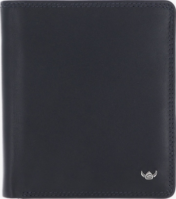 Porte-monnaies 'Polo' GOLDEN HEAD en bleu : devant