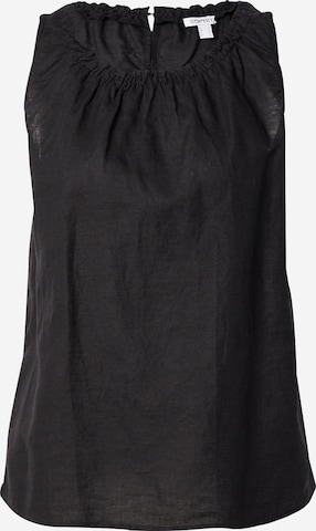 Camicia da donna di ESPRIT in nero: frontale