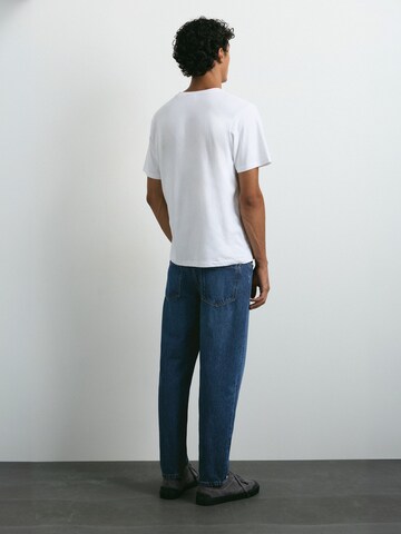 Pull&Bear Szabványos Farmer - kék