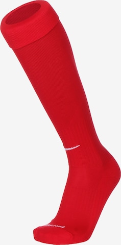 NIKE Soccer Socks 'Classic II' in Red: front