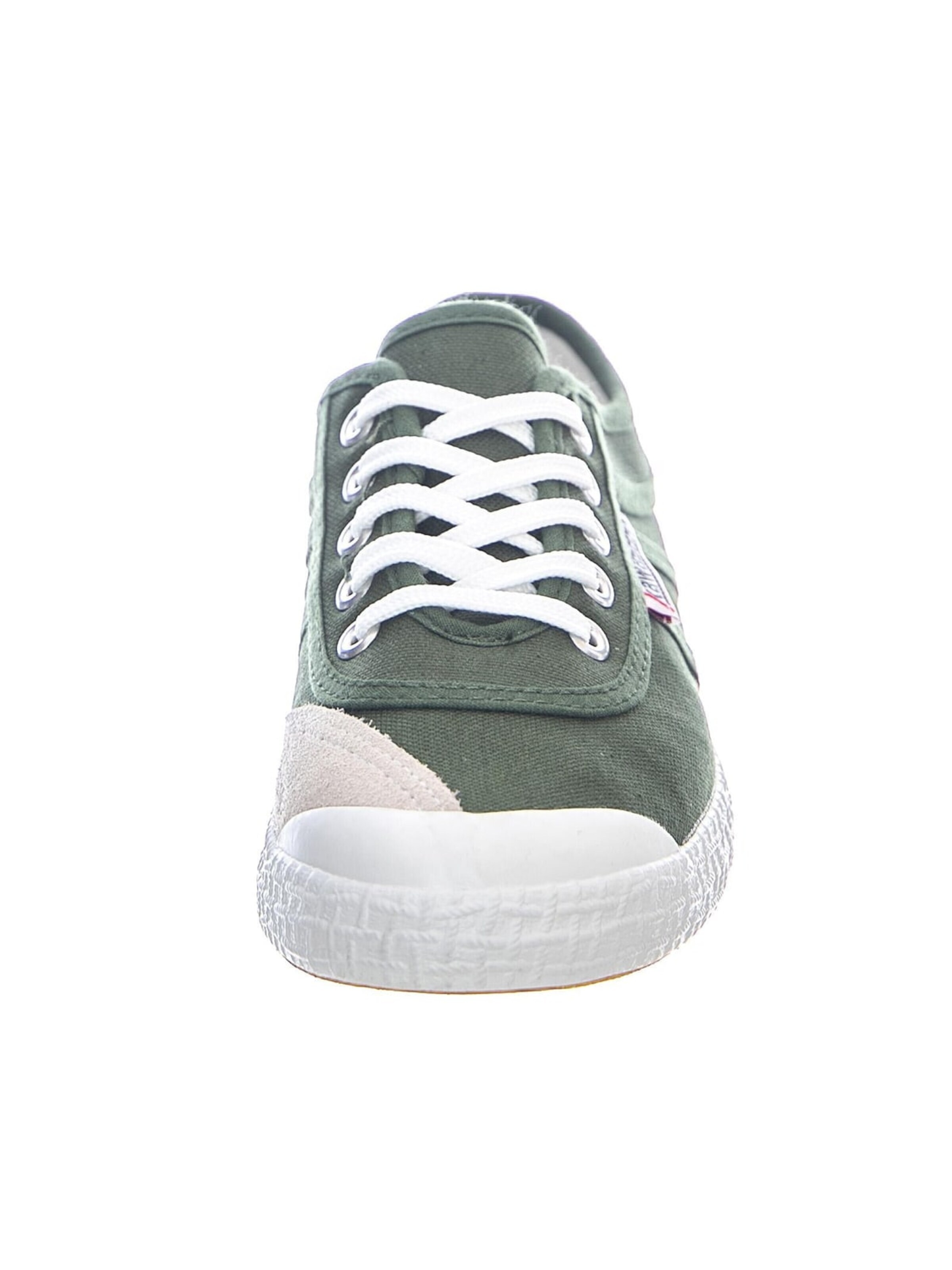 KAWASAKI Athletic lace-up shoe 'Basic Canvas Shoes' in Green