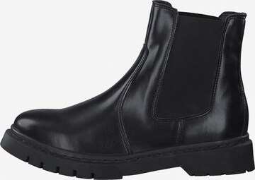 TAMARIS Chelsea Boots in Black