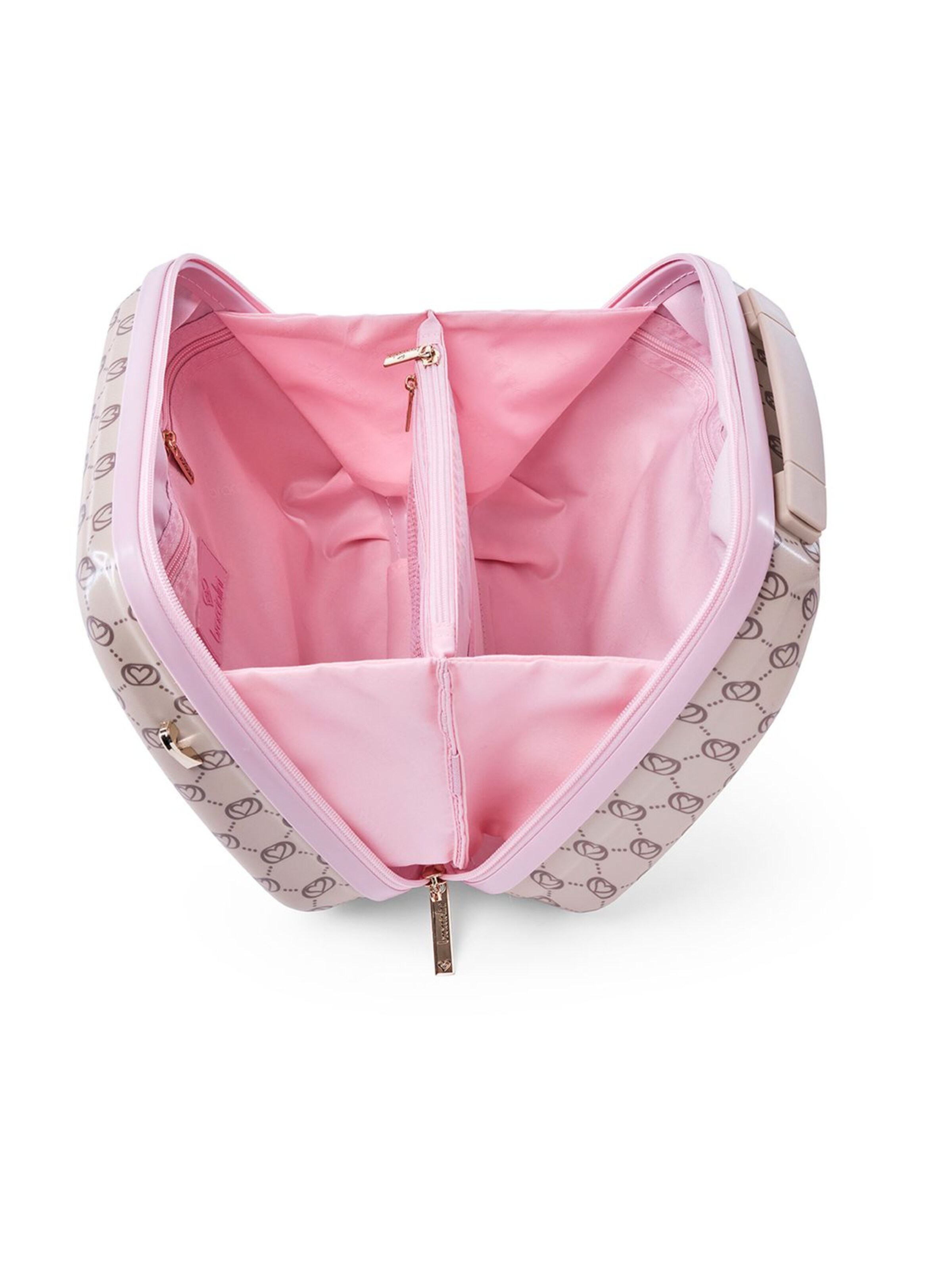 Braccialini Cosmetic Bag 'Ariel' in Beige