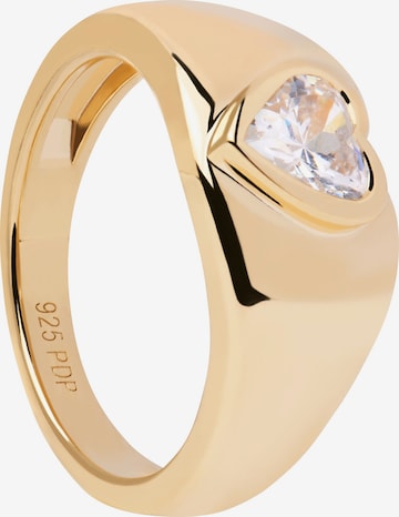 P D PAOLA Ring in Gold: front