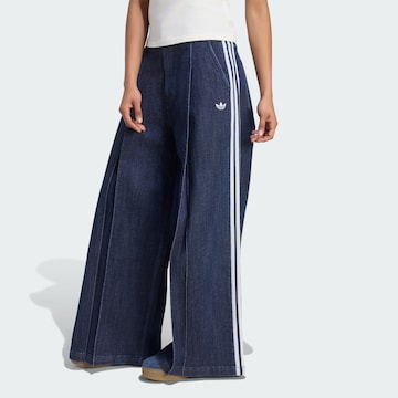 Wide Leg Jean ADIDAS ORIGINALS en bleu : devant