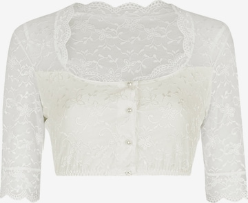 Nina von C. Traditional Blouse 'Doris' in Beige: front