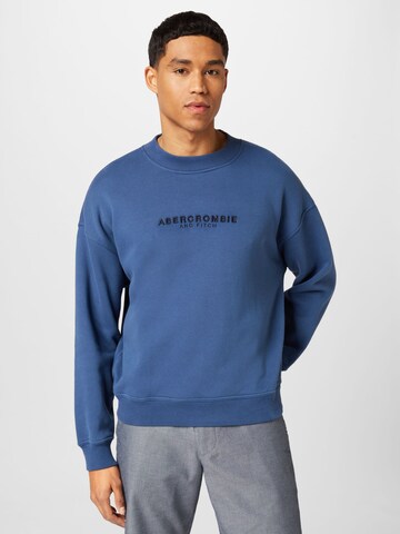 Abercrombie & FitchSweater majica - plava boja: prednji dio