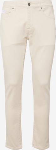 SELECTED HOMME regular Jeans 'LEON' i beige: forside