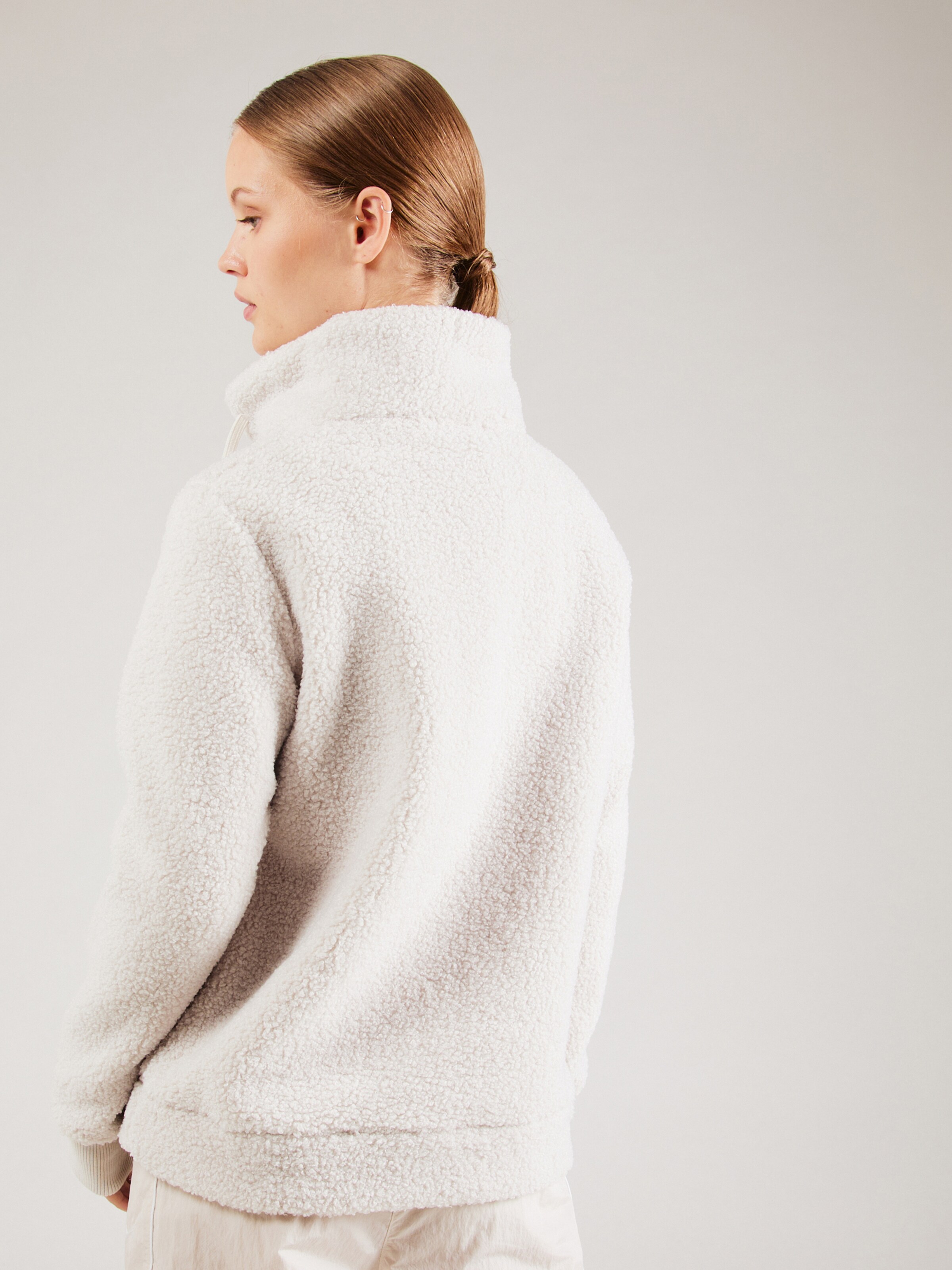 Fleece workout jacket shop