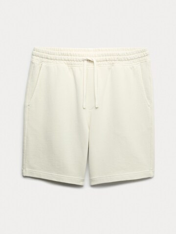 Marks & Spencer Regular Broek in Beige