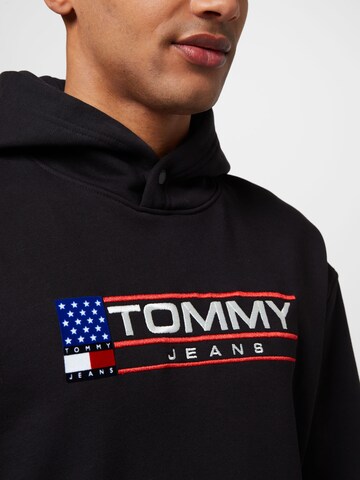 Felpa 'Modern Sport' di Tommy Jeans in nero
