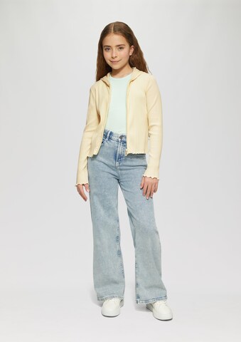 Veste de survêtement s.Oliver en jaune