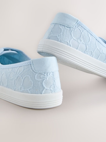 Next Slip-on in Blauw