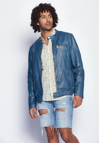 Maze Between-Season Jacket 'Berwick' in Blue: front