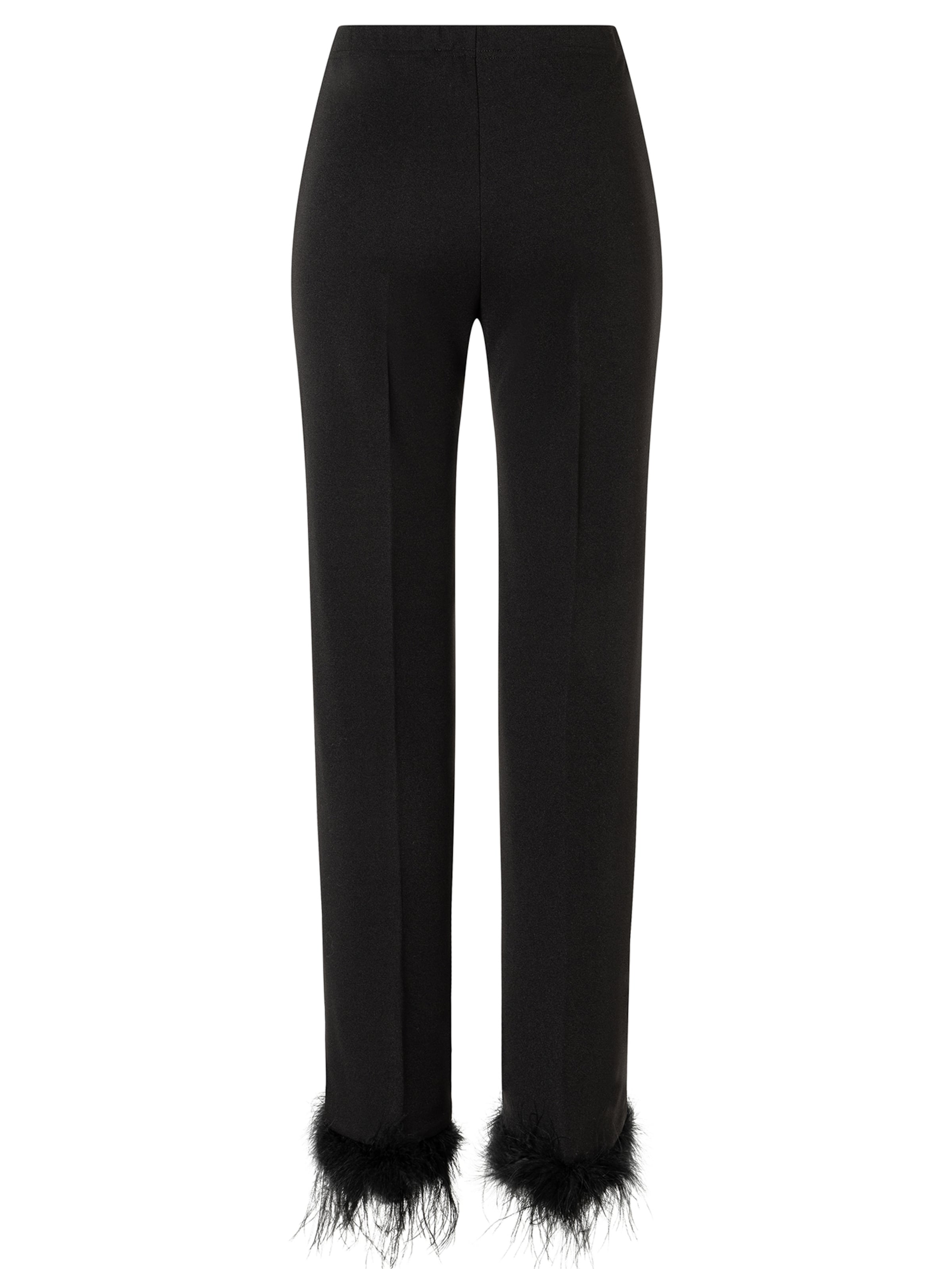 Ana Alcazar Regular Broek 'Afila' in Zwart