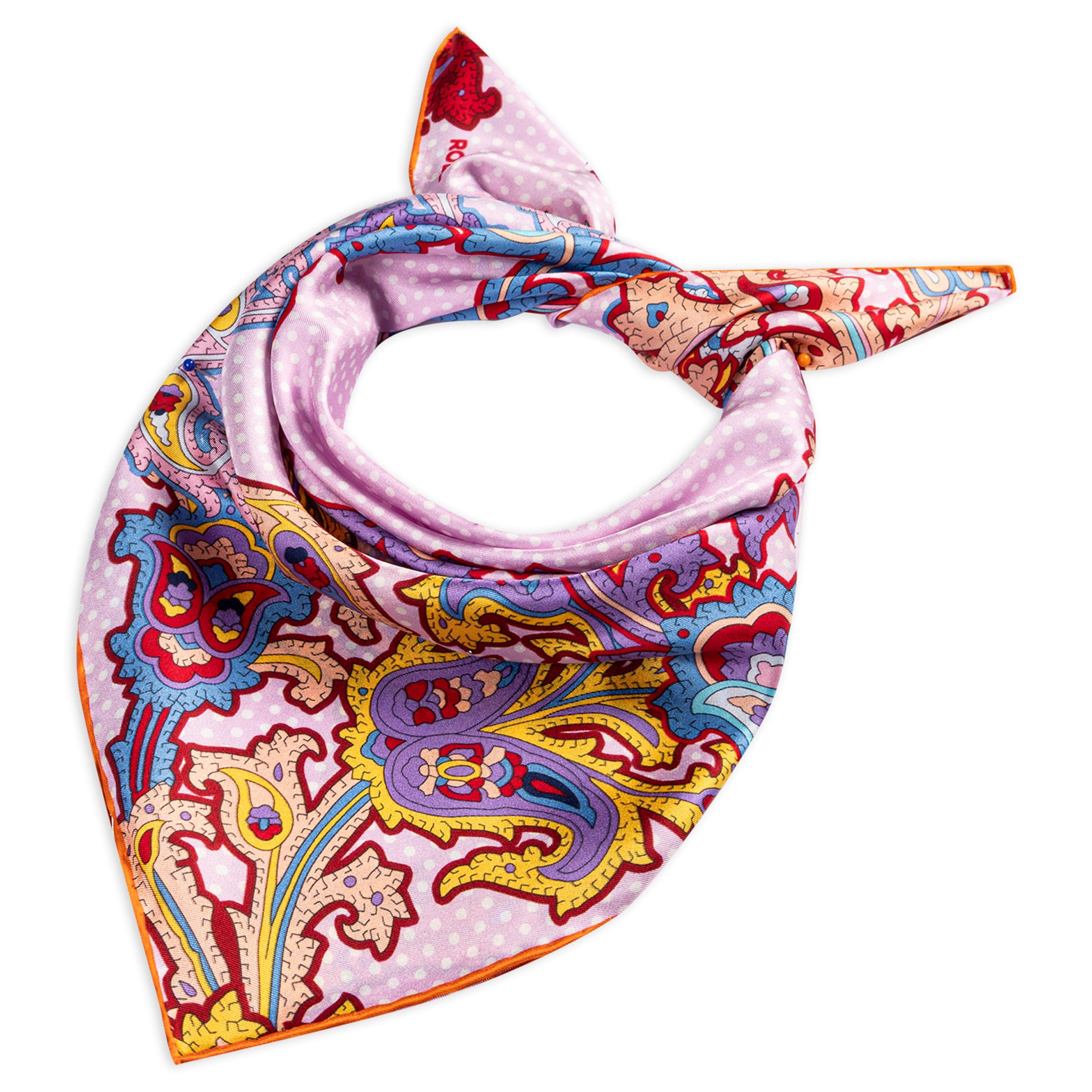 Foulard 'Illusion' di Roeckl in lilla