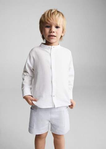 MANGO KIDS Regular fit Skjorta 'Albertb' i vit: framsida