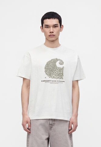 Carhartt WIP Μπλουζάκι 'Entrance' σε λευκό: μπροστά