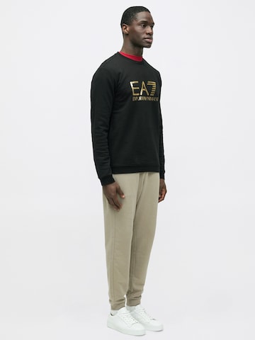 EA7 Emporio Armani Mikina – černá