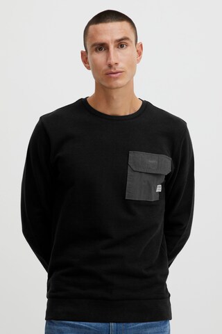 11 Project Sweater 'Pelle' in Black: front