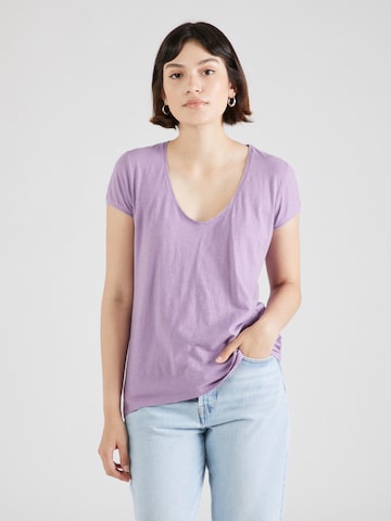 T-shirt 'AVIVI' DRYKORN en violet : devant