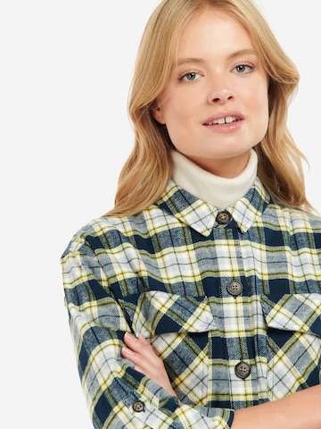 Barbour - Vestidos camiseiros 'Lunan' em azul