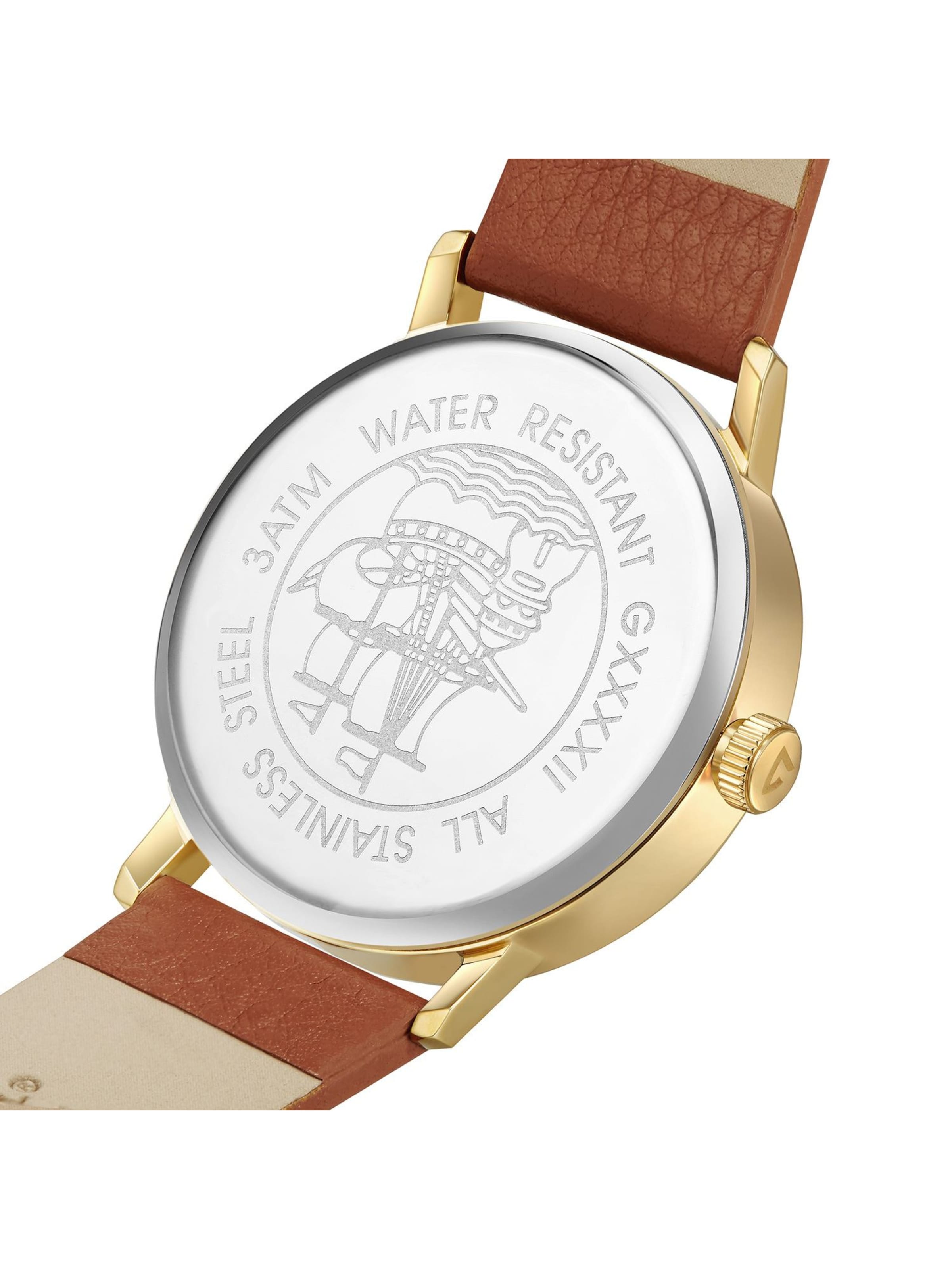 Gigandet Analog Watch 'MINIMALISM' in Gold