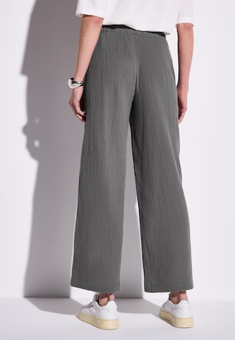 STREET ONE Wide leg Pants in Grey