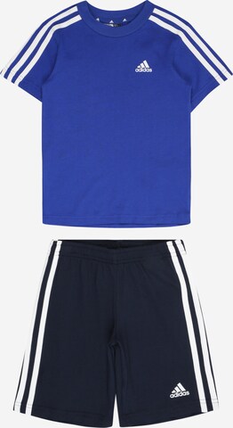 Completo per l'allenamento 'Essentials' di ADIDAS SPORTSWEAR in blu: frontale