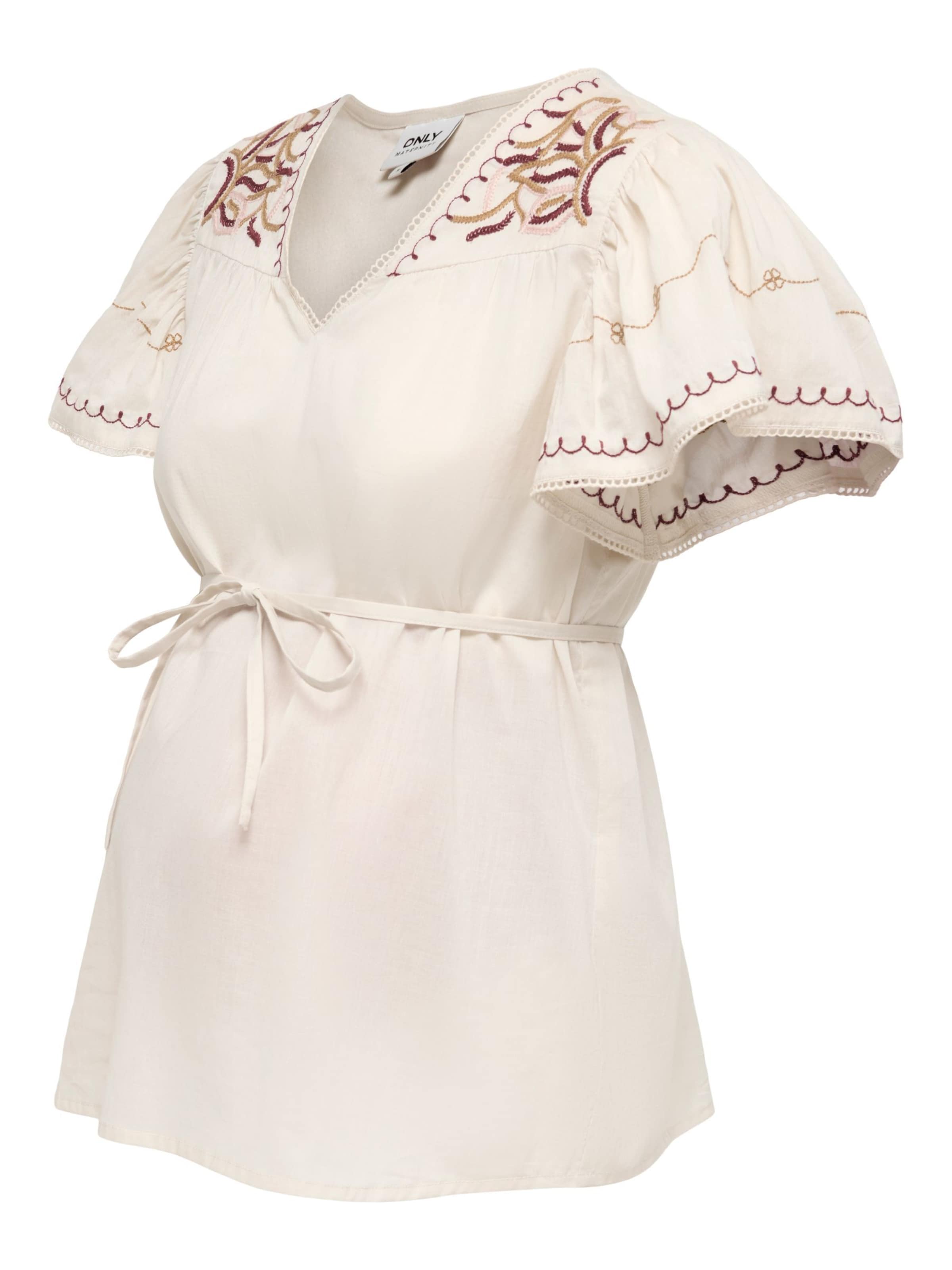 Camicia da donna 'OLMiriny' di Only Maternity in beige: frontale