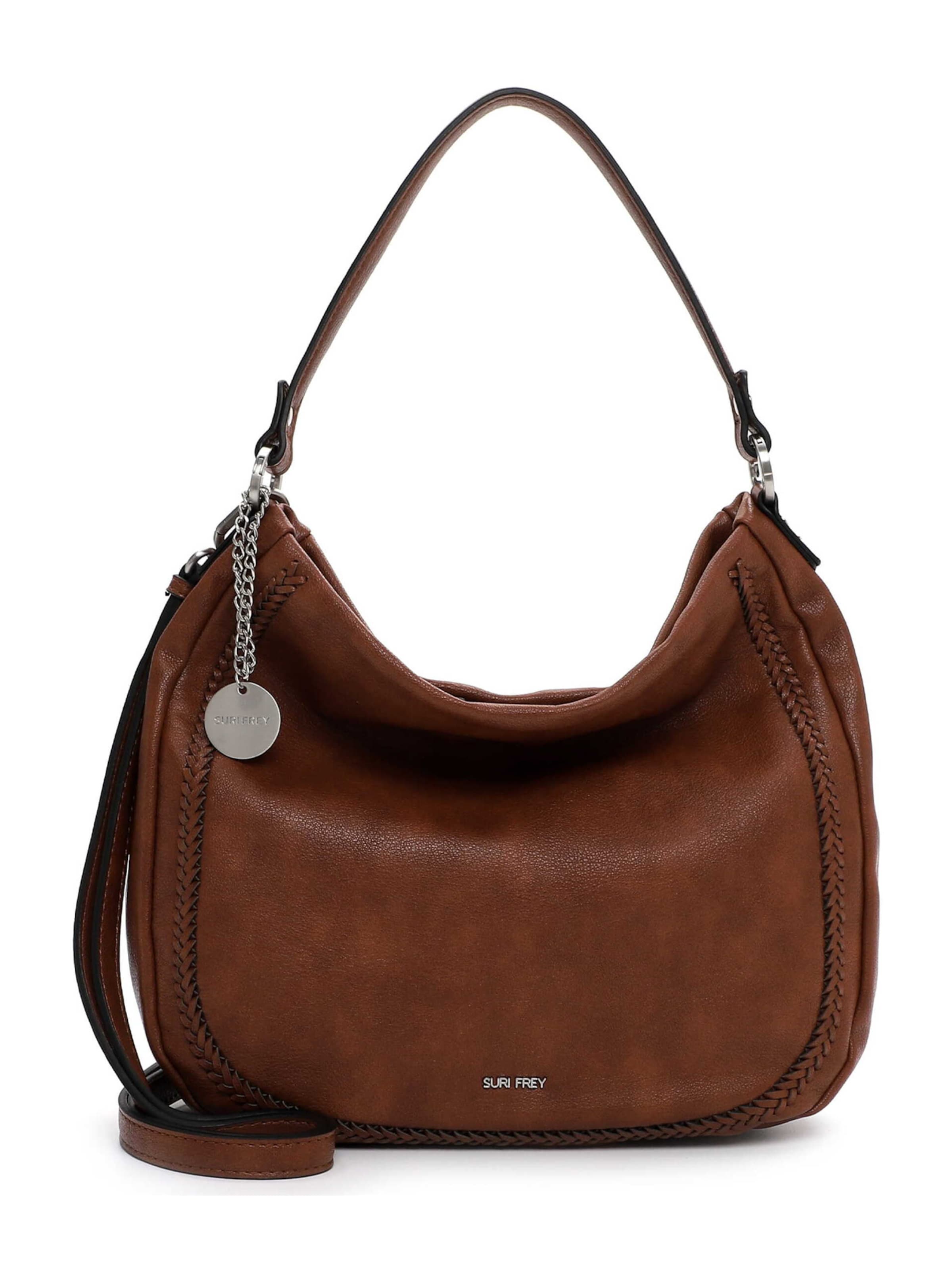 Suri Frey Shoulder bag 'Piggy' in Brown: front