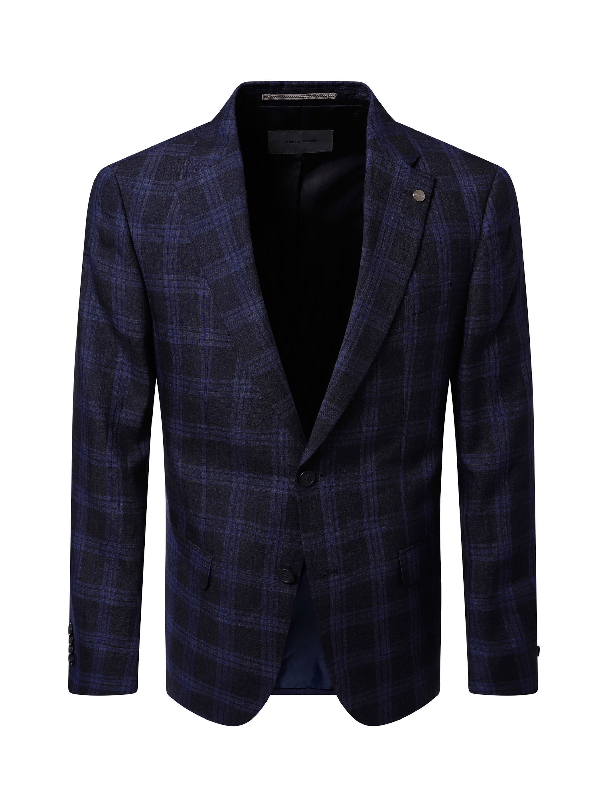 PIERRE CARDIN Slim Fit Sakko `Grant` in Blau: Vorderseite