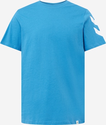 Hummel Functioneel shirt in Blauw: voorkant